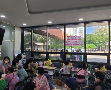 임실군노인종합복지관 반짝반짝빛나는 시간 행사 진행 이미지