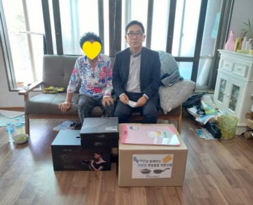 우양재단과 함께 하는 조손가정 친환경 주방용품 지원사업 이미지