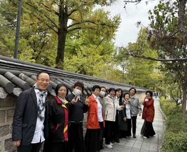 자원봉사자 지지프로그램 체험 활동 진행 이미지