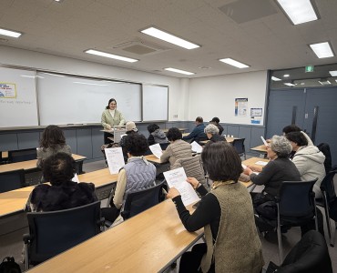 노년사회화 4분기 임원간담회진행 이미지