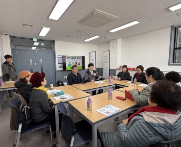 2025년 주민사례관리자 위촉식 진행 이미지