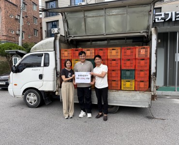 솔빛농업회사 부추 320kg 후원 이미지