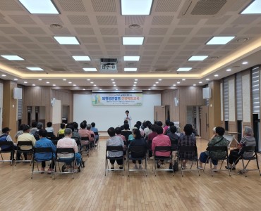 2025년 퇴행성 관절염 건강예방교육 의료특강 진행 이미지