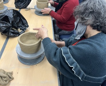 문화가 있는날(흙으로 도자기 빗기) 이미지