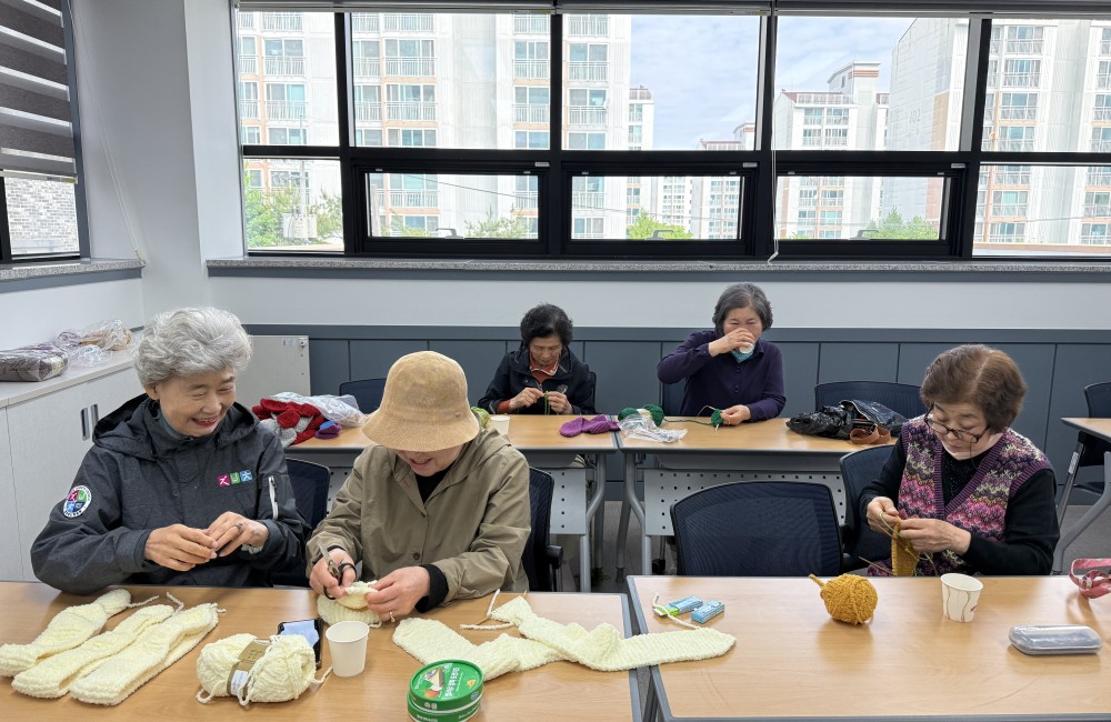 뜨개질로 전하는 따뜻한 나눔, 한뜨개봉사단 게시물 첨부 이미지