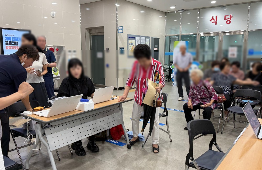 임실의료원과 함께한 결핵검진 진행 게시물 첨부 이미지