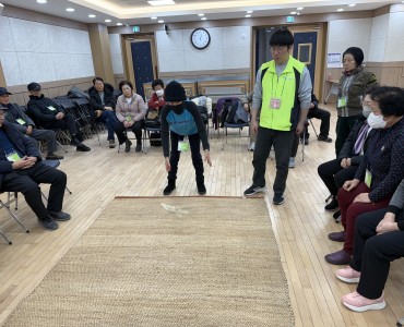 임실군노인종합복지관 설맞이 나눔행사 진행 이미지