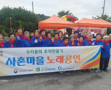 원산 어울림 한마당 노래 공연 이미지