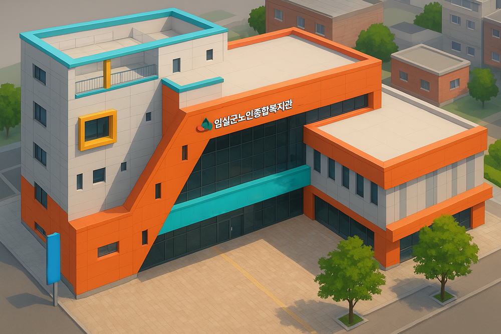 임실군노인종합복지관 건물